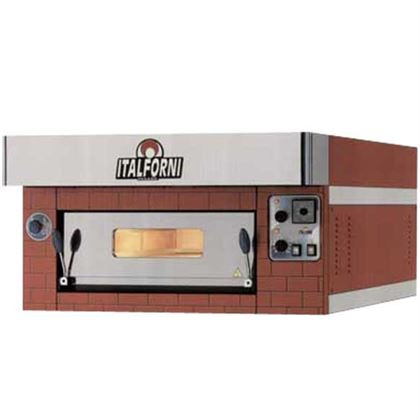 Cuptor pe vatra modular pentru pizza, patiserie, panificatie ITALFORNI model CL Classic, electric, 1 camera, capacitate 8 pizza