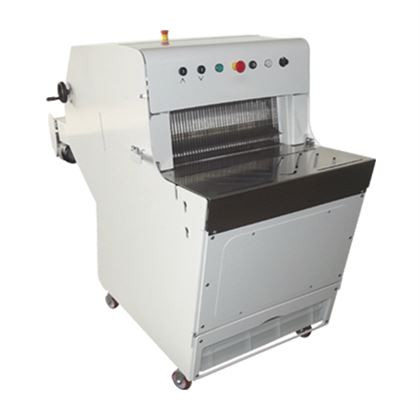 Masina semi-industriala de feliat paine max 520x170 mm, cu suport integrat, alimentare 230V