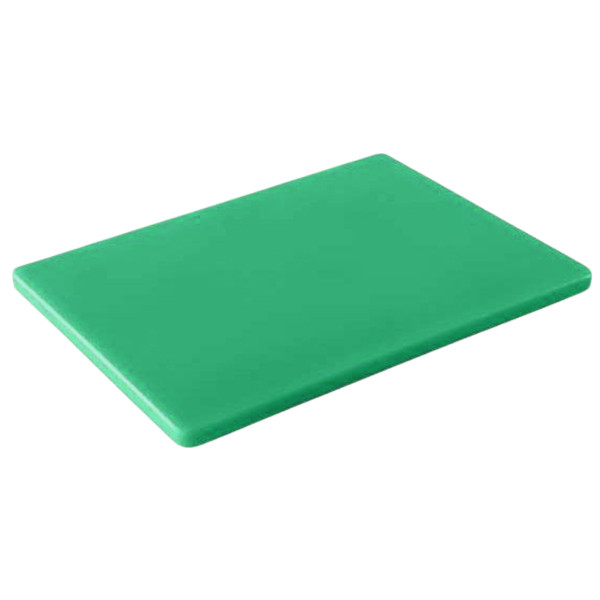 Blat de taiere profesional din polietilena, dimensiuni 380x280x20 mm, culoare verde