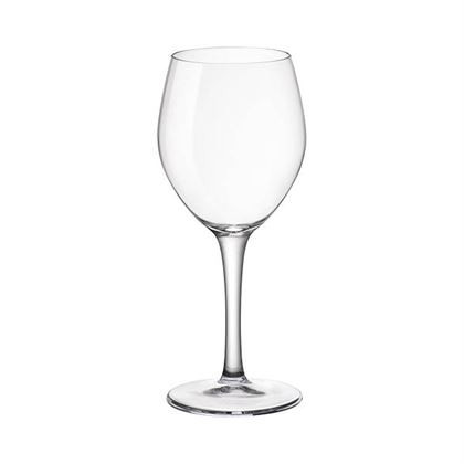 Pahar vin cu picior Bormioli Rocco colectia New Kalix, 270 ml, din sticla temperata