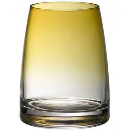 Pahar apa-suc-cocktail WMF Germania colectia Divine Color, 325 ml, din sticla cristalina transparenta galben
