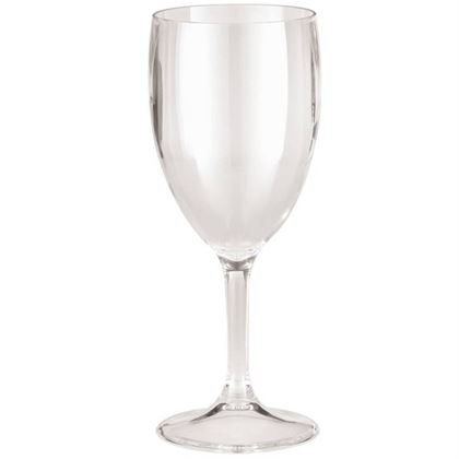 Pahar vin cu picior Paderno colectia Pool, 300 ml, din plastic special