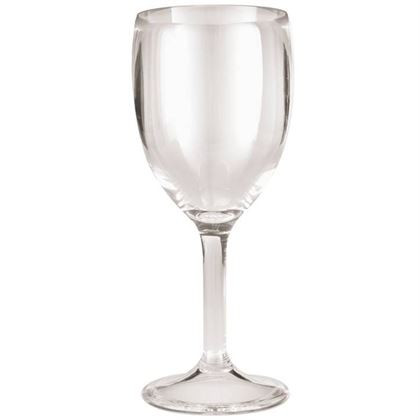 Pahar vin cu picior Paderno colectia Pool, 200 ml, din plastic special