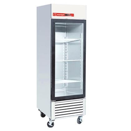 Dulap frigorific profesional inox seria 700, refrigerare ventilata, 1 usa cu geam