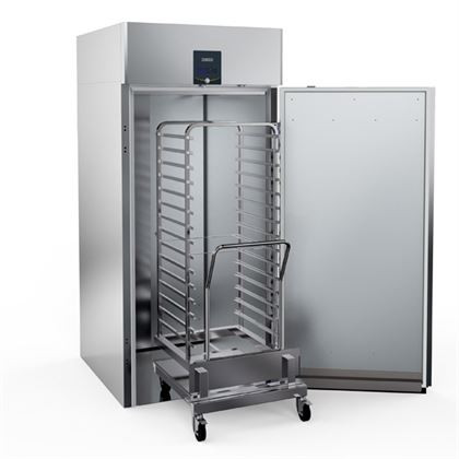 Dulap frigorific profesional inox, ZANUSSI seria Roll-In 1600 pentru carucioare, refrigerare ventilata, 1 usa inox