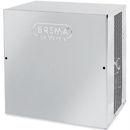 Masina de cuburi de gheata piramidale BREMA, productivitate 200 kg /24h, sistem racire cu apa, sistem spalare automat