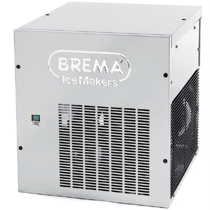 Masina de cuburi de gheata micro BREMA, productivitate 140 kg /24h, sistem racire cu apa