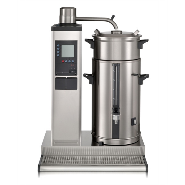 Filtru cafea profesional Bravilor Bonamat cu 1 container electric izoterm dreapta, capacitate 10 lt, alimentare automata cu apa, alimentare 380V