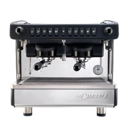Espressor profesional automat cu 2 grupuri, La CIMBALI Seria M26 BE Black Compact, alimentare 230V