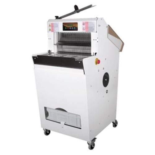 Masina automata de feliat paine max 420x170 mm, cu suport integrat, alimentare 230V