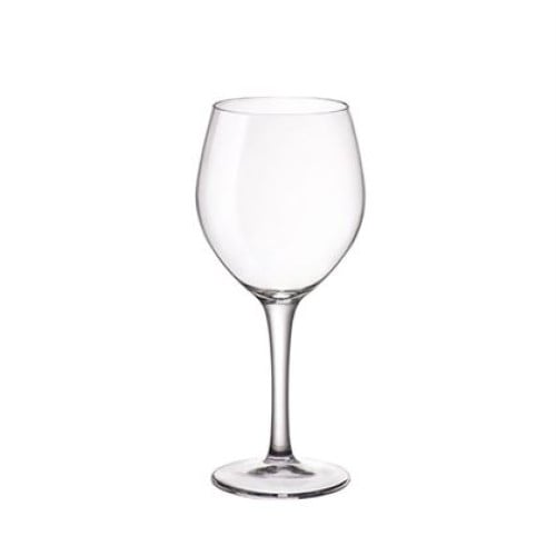 Pahar vin cu picior Bormioli Rocco colectia New Kalix, 348 ml, din sticla temperata