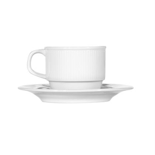 Ceasca cafea si ceai portelan alb, capacitate 250 ml, Mitterteich, colectia Mikado